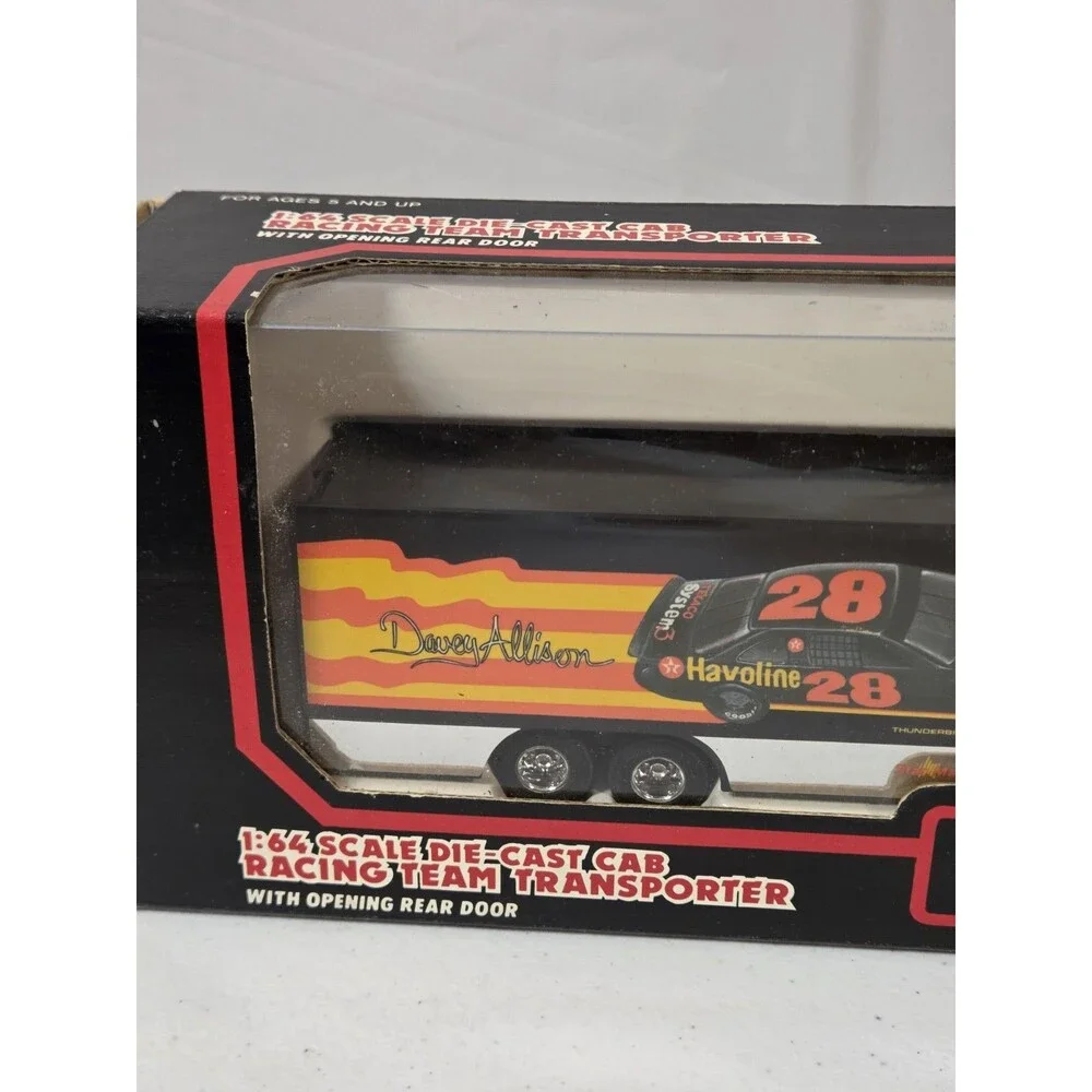 Davey Allison #28 Texaco‎ Havoline NASCAR Racing Champions Transporter 1:64...